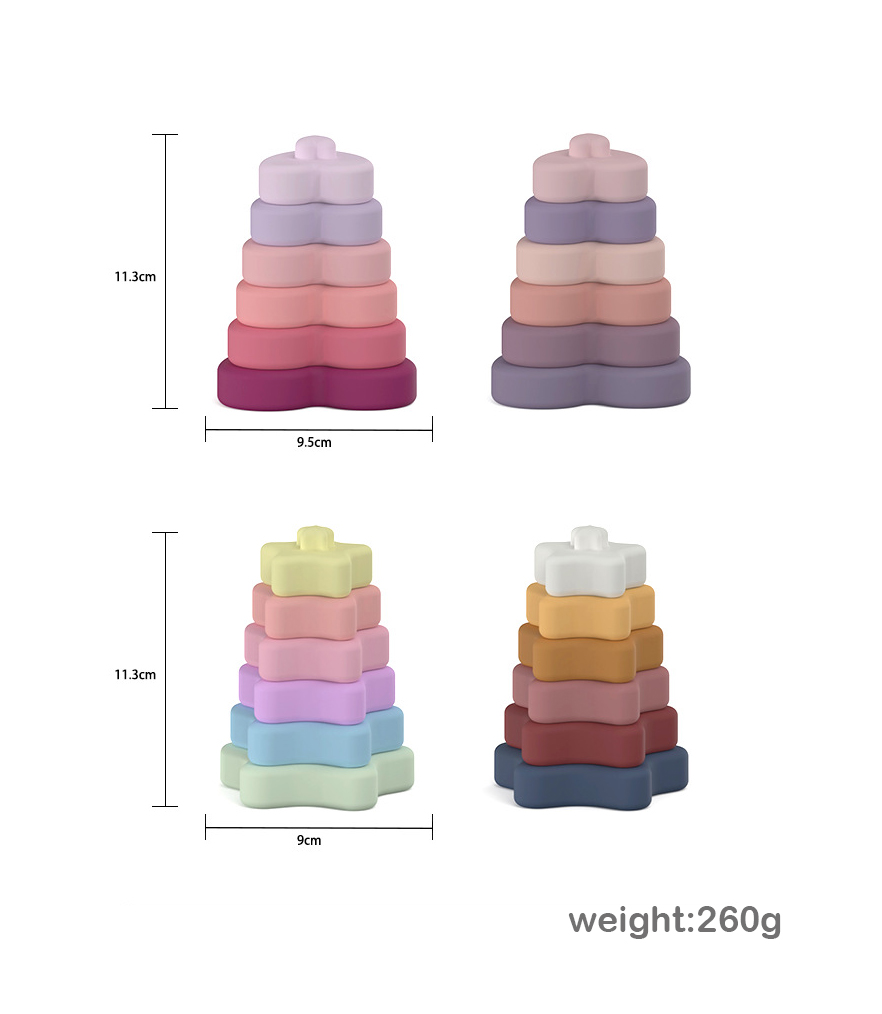 silicone stacking toy MFZ-G018
