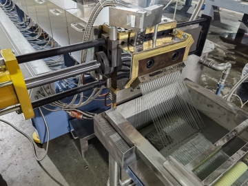 High output recycling strand plastic granulating machine