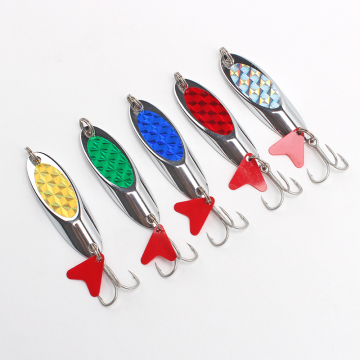 Weihai Factory Reflective Metal Löffel Jigs für Forellen- und Bassfischereiköder
