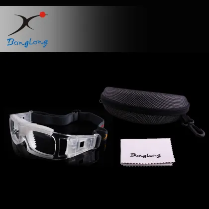 Crystal color frame clear football basketball eyewear goggles