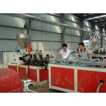 WPC PVC wood plastic making machine