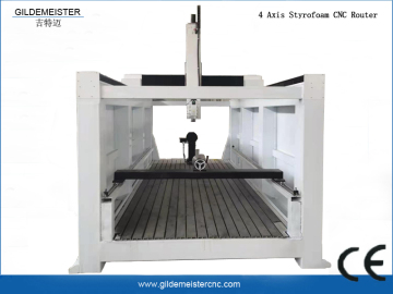 4 Axis Styrofoam CNC Router Machine