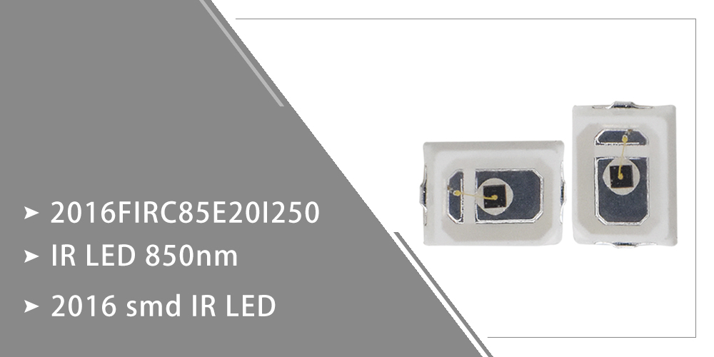 2016FIRC85E20I250 850nm SMD LED 2016 SMT