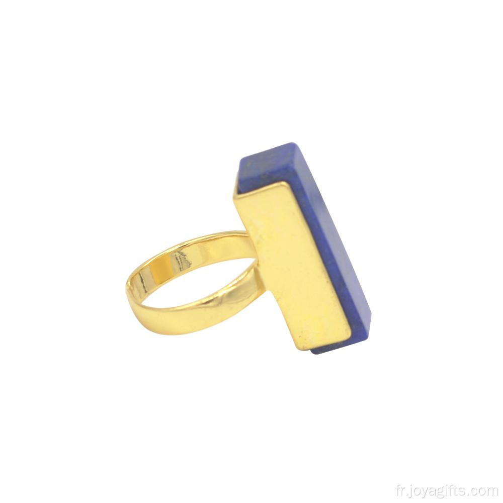 Produits bijoux Cube or anneaux en cuivre pour anneaux de mariage