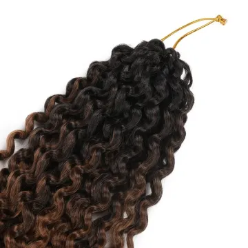 curly synthetic braiding hair synthetic crochet hair extensions water braid 18inches 80g
