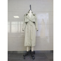 Windproof Female Long Sleeve Trench Coat For Spring