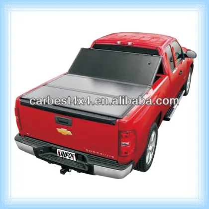 ALUMINIUM TRI-FOLD TONNEAU COVER HARD TRI-FOLD COVER FOR TOYOTA HILUX VIGO 2012