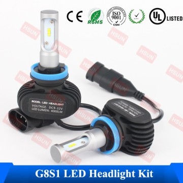 2016 New 4000LM C-REE XHP LED Chip White H7 Auto Led Headlight Kit 90W 10-30VDC Car Xenon HID Light Bulb H4 H7 H8 LED Headlamp