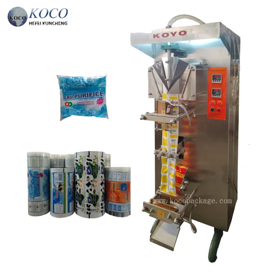 KOYO Automatic Liquid Sachet Sealing Machine for Water Bagging