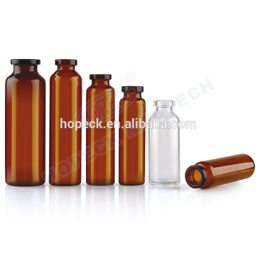 Oral liquid glass vial, brown color and clear color, 10ml, 15ml, 20ml