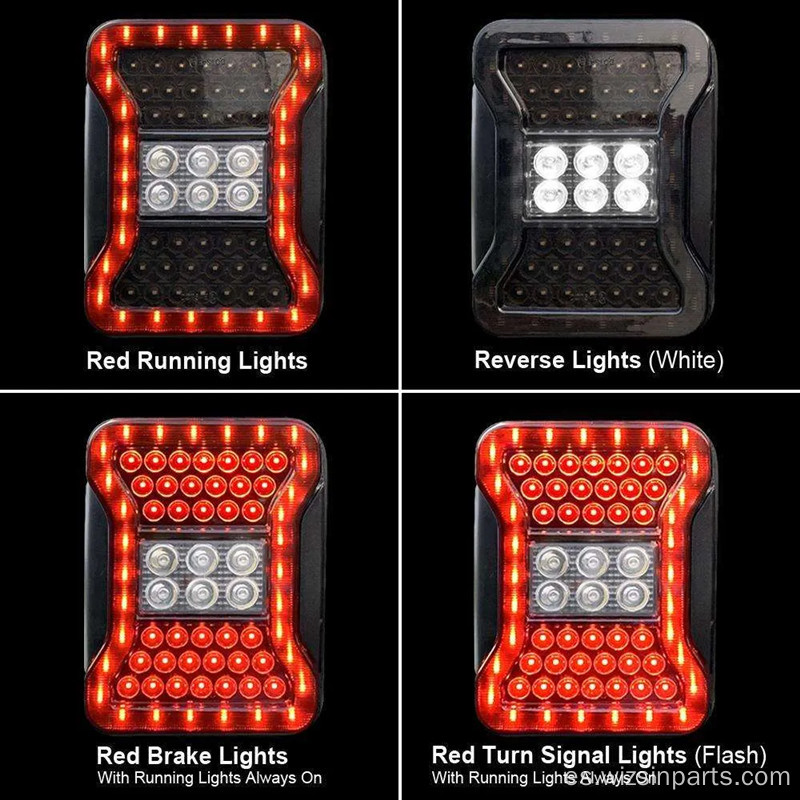 JK a JL Luces traseras de conversión