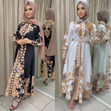 Arabian Ethnic Muslim Clothing: Abayas, Kaftans, and Robes