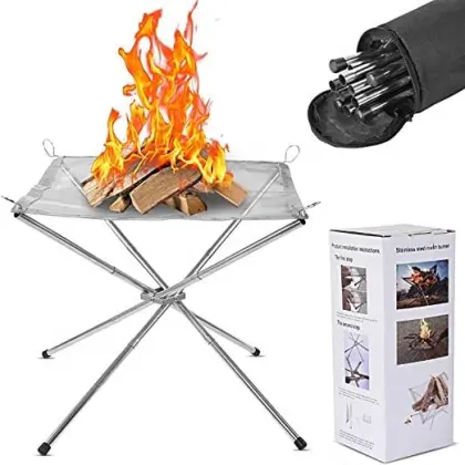 Portable Stainless Steel Folding Outdoor Fire Pits