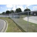 Used chain link fence Used for basketball fence