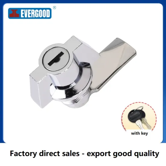 Zinc alloy distribution cabinet lock drawer cabinet lock