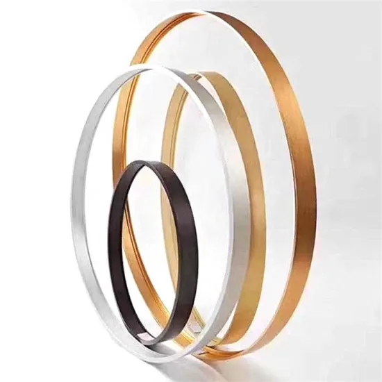 Customized Brushed Round Aluminum Picture Frames: Metal Profile Strips and Frame Solutions