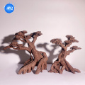 Resin kayu brazil buatan untuk dekorasi akuarium