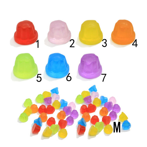 Colorful Sweet Jelly Resin Charms Artificial Food DIY Crafts Pendant Necklace Jewelry Ornament Store