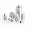 Cone Point Hex Socket Set Screws Stainless Steel