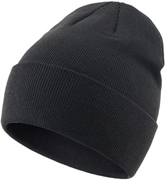 Warm Cozy Knitted Cuffed Skull Cap