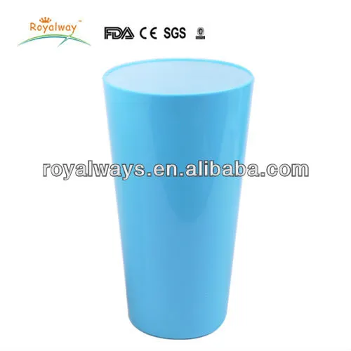 PP Eco-friendly reusable two tone plastic water cup