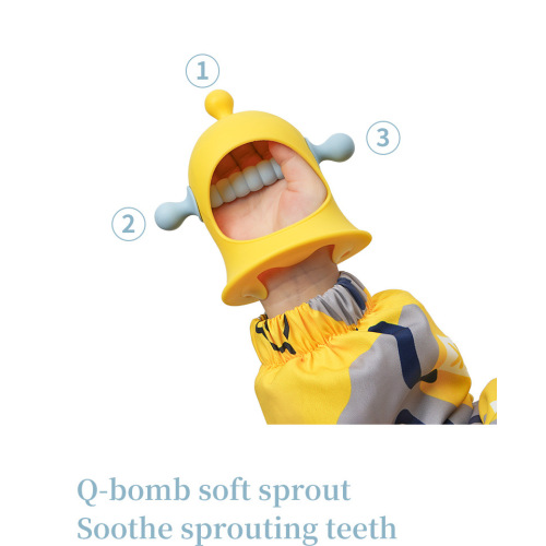 아기를위한 아기 젖니가 장난감 벙어리 미트