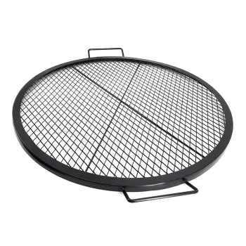 20 Inch Heavy Duty X-Marks Fire Pit Cooking Grill Grates: Your Essential Outdoor Camping Cookware for BBQ and Campfire Grill Grid Mesh