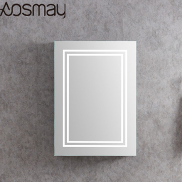 Anti-fog European Bathroom Smart LED Mirror Cabinet