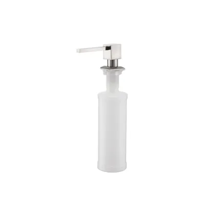 Dasen ZY03 Brushed Square Head Plastic Soap Dispenser