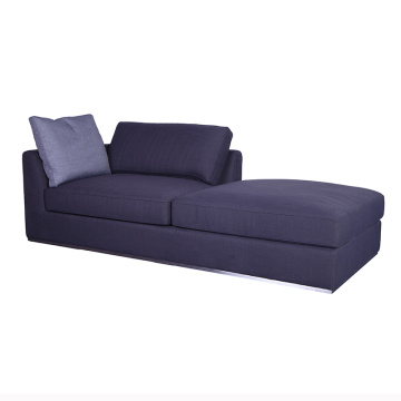 Grey Fabric Richard Left Sectional Sofa