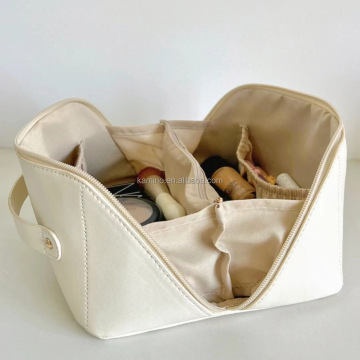 Customizable Eco-Friendly PU Leather Makeup Bag and Cosmetic Pouches