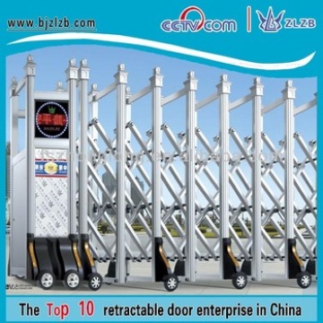 Modern gate design with slide gate motors industrial entrance