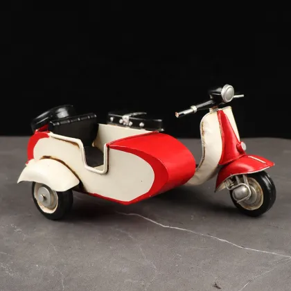 VESPA Three-Wheeled Motorcycle Iron Sheet Handicraft Collection