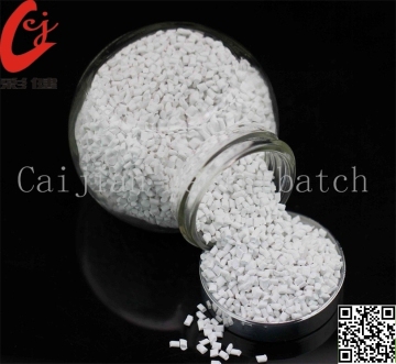 Granules de mélange maître blancs PP