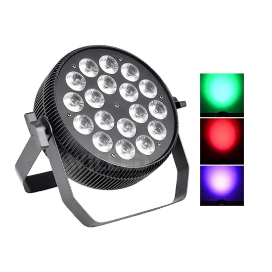 Stage DJ Disco Party Light: RGBWA UV LED PAR Cans 18*10W 200W LED PAR