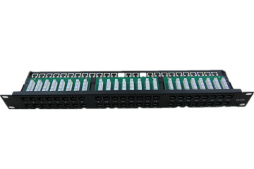 19'' 1u UTP 24port Cat 5e Patch Panel