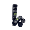 Black cream cosmetic plastic packaging PE tube