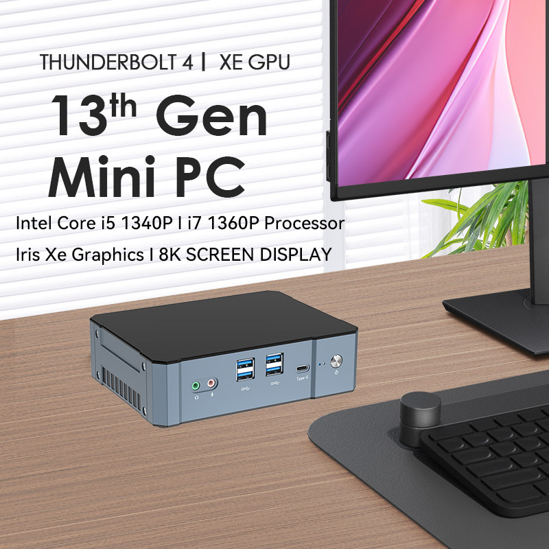 Le plus récent mini PC avec Intel 13th Gen I71360p