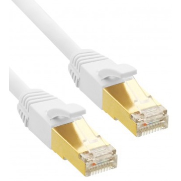 Platte cat7 ethernetkabel Telecommunicatie gebruikte kabel