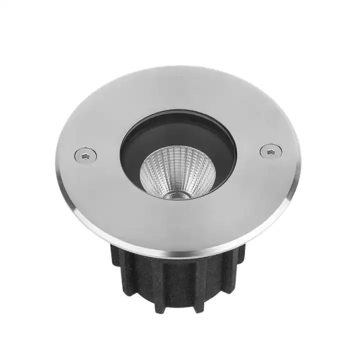 ECOJAS IP67 Waterproof SS 3W 100mm Floor Recessed Deck Inground Spotlight LED Underground Landscape Lamp
