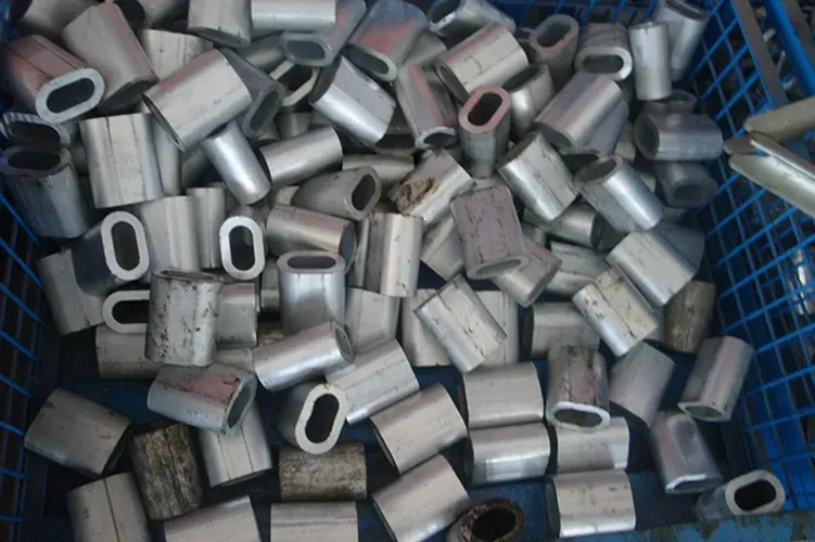 DIN3093 Oval Aluminum Ferrules for Wire Rope Cable