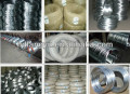 Galvanized Round Wire 0.23mm untuk scourer mesh pan