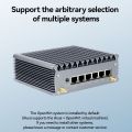 Компьютер Intel N150 с шестью LAN One HDMI Mini PC