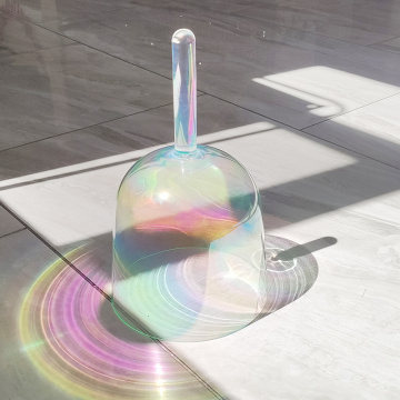 Tazón de canto de cristal de arcoiris radiance