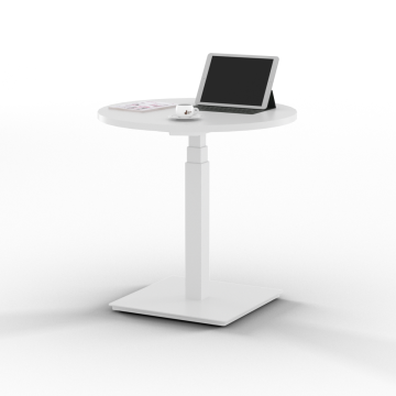 Intelligent Office Furniture: Ergonomic Electric Sit-Stand Desk with Adjustable Height and Built-in Coffee Table