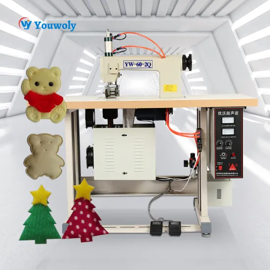 Customized Roller Lace Pattern Ultrasonic Sewing Machine for PVC Hair Accessories Production