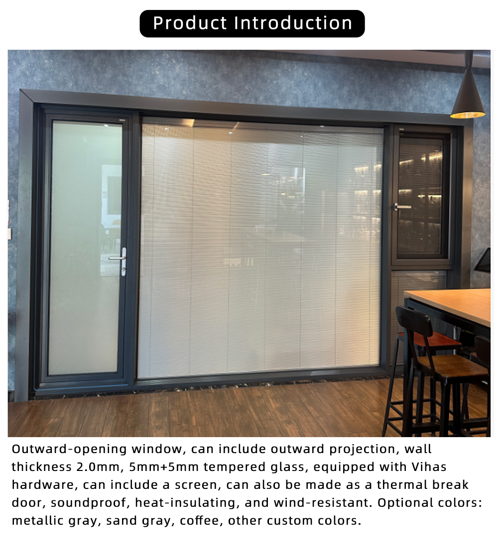 System Window 120 Broken Bridge Casement Window (Door)