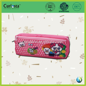 Printed polyester pencil bag