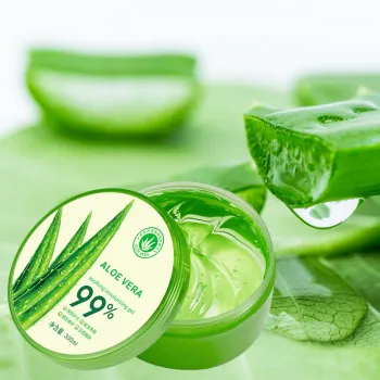 Wholesale Organic Aloe Vera Gel Dropshipping Pure Extract for Skin Whitening and Dead Skin Removal