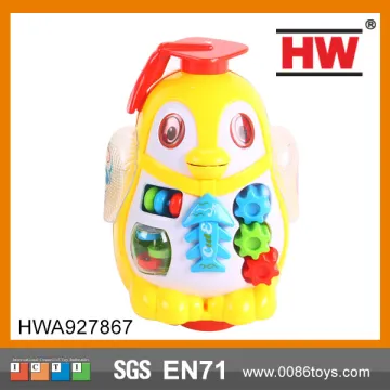 Hot Sale B/O  animals plastic  penguin toy